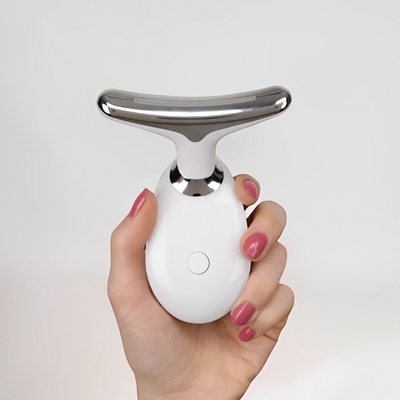 Appareil de massage facial anti-rides 5 couleurs, appareil de beauté pour le cou et le visage, raffermissement de la peau, lifting du visage, réduction du double menton, outil de soins de la peau