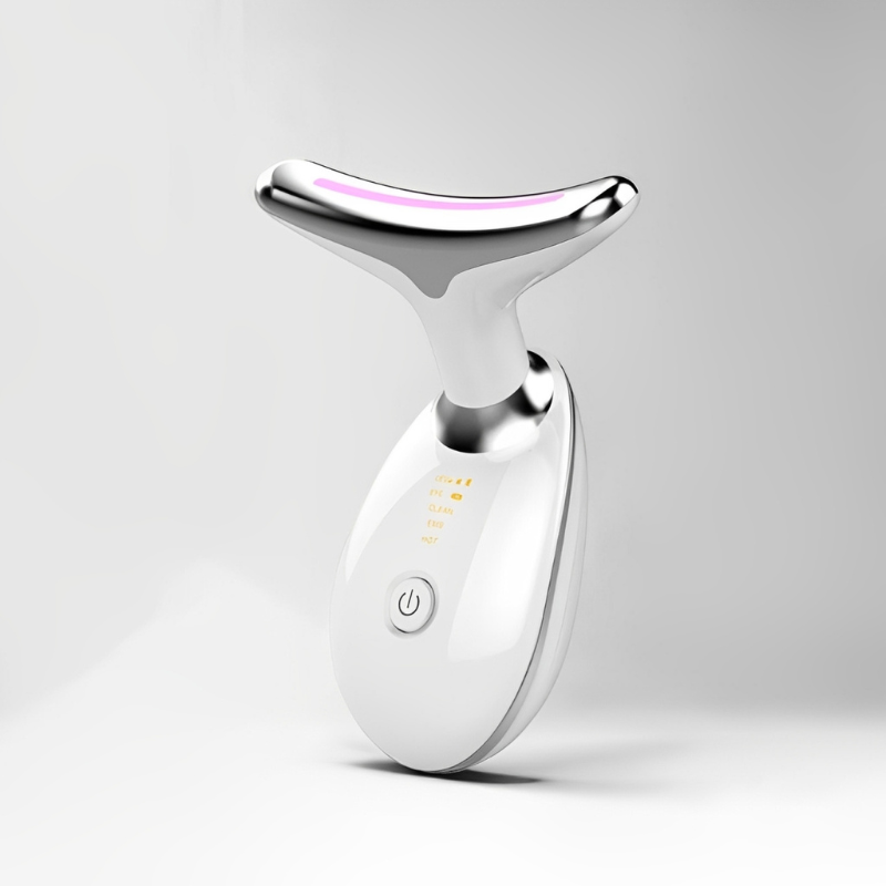 Appareil de massage facial anti-rides 5 couleurs, appareil de beauté pour le cou et le visage, raffermissement de la peau, lifting du visage, réduction du double menton, outil de soins de la peau