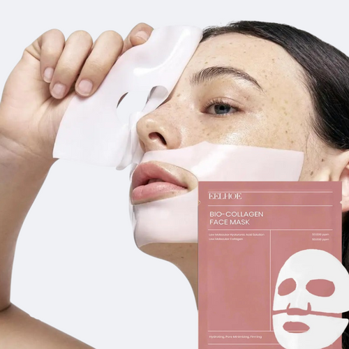 Masque visage au collagène bio, rétrécissement des pores, hydratant en profondeur, masque de nuit, hydratant, rafraîchissant, éclaircissant, soin de la peau, 1/3/5/10 pièces