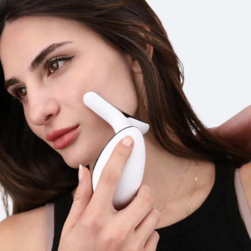 Appareil de massage facial anti-rides 5 couleurs, appareil de beauté pour le cou et le visage, raffermissement de la peau, lifting du visage, réduction du double menton, outil de soins de la peau