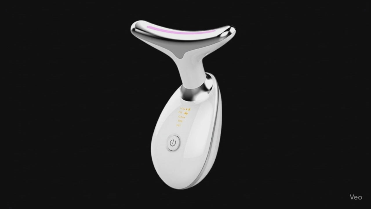 Appareil de massage facial anti-rides 5 couleurs, appareil de beauté pour le cou et le visage, raffermissement de la peau, lifting du visage, réduction du double menton, outil de soins de la peau